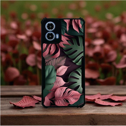 ivogue Dusky Palm Mobile Cover For Motorola G45