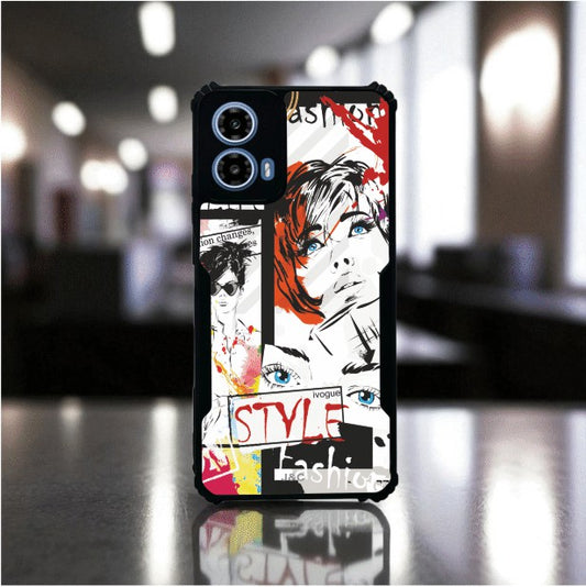 ivogue Fashion Pulse Mobile Cover For Motorola G45
