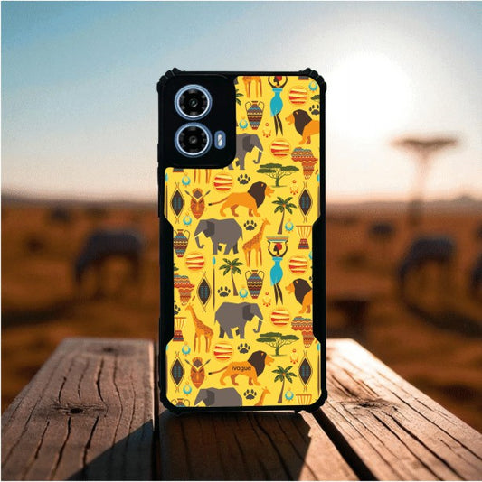 ivogue Safari Spirit Mobile Cover For Motorola G45