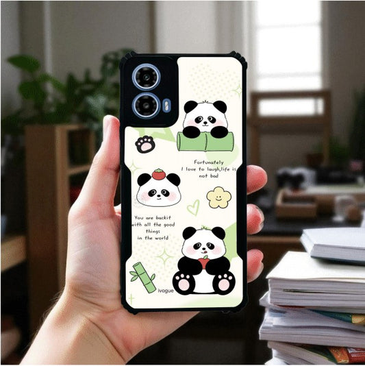 ivogue Chubby Cheeks Mobile Cover For Motorola G34