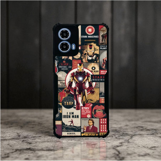ivogue Iron Man Mobile Cover For Motorola G34