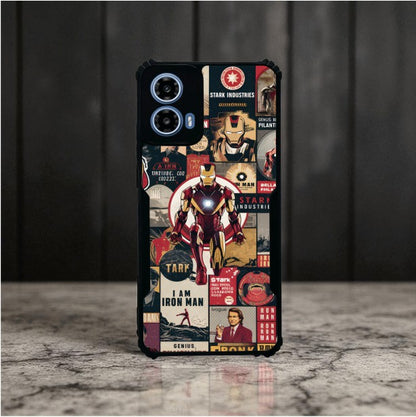 ivogue Iron Man Mobile Cover For Motorola G45