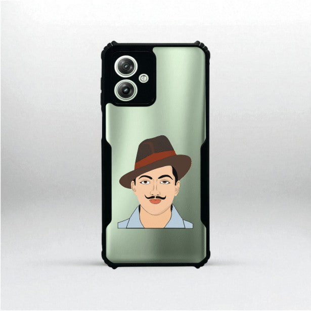 ivogue Bhagat Singh Mobile Cover For Motorola G64