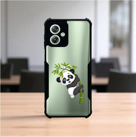 ivogue Panda and Tree Mobile Cover For Motorola G64