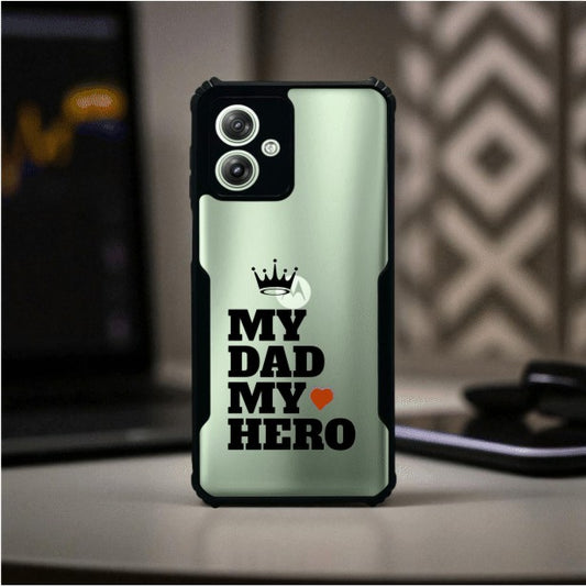 ivogue My Dad My Hero Mobile Cover For Motorola G64