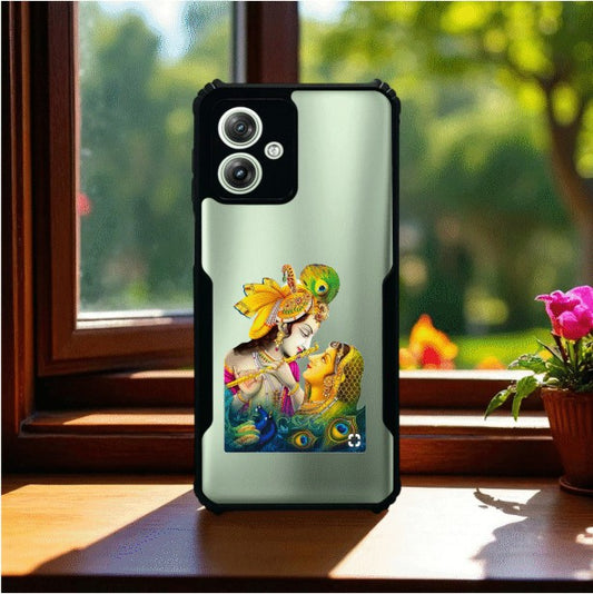 ivogue Radha Krishna Mobile Cover For Motorola G64