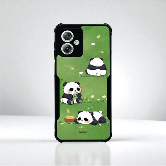 ivogue Panda Playground Mobile Cover For Motorola G64