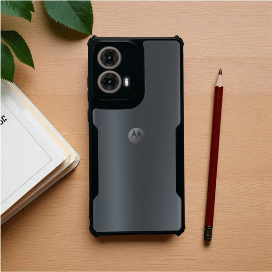 ivogue ipackey Clear Mobile Cover For Motorola G85