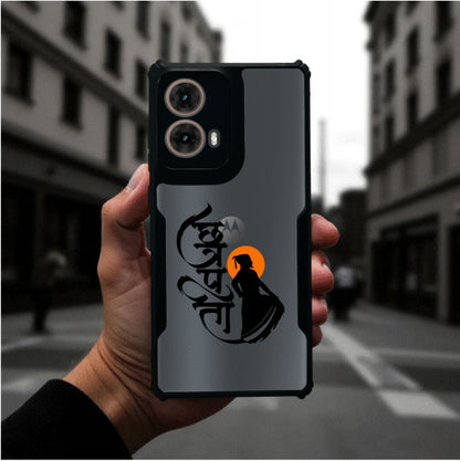 ivogue Shivaji Maharaj Mobile Cover For Motorola G85