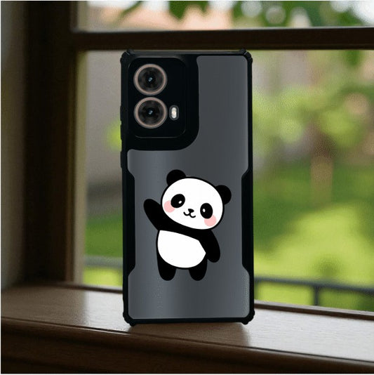 ivogue Panda Mobile Cover For Motorola G85