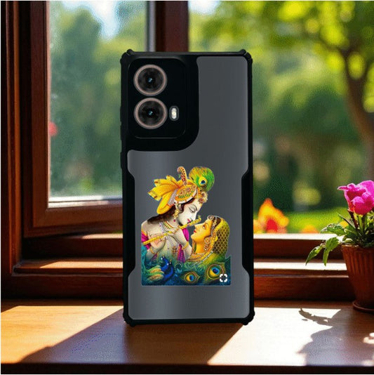 ivogue Radha Krishna Mobile Cover For Motorola G85