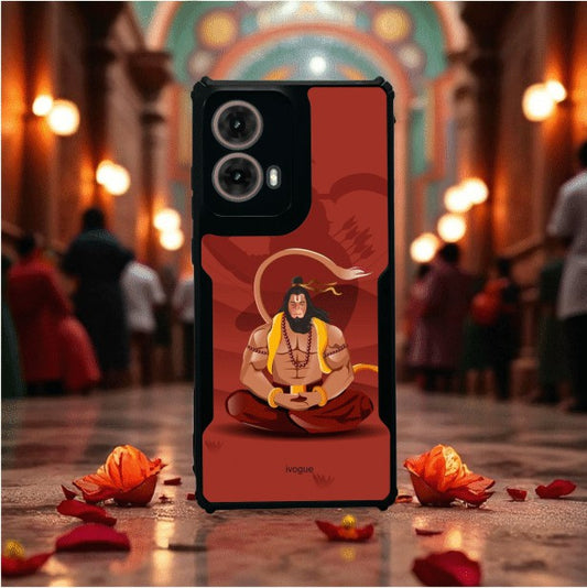 ivogue Veer Hanuman Mobile Cover For Motorola G85