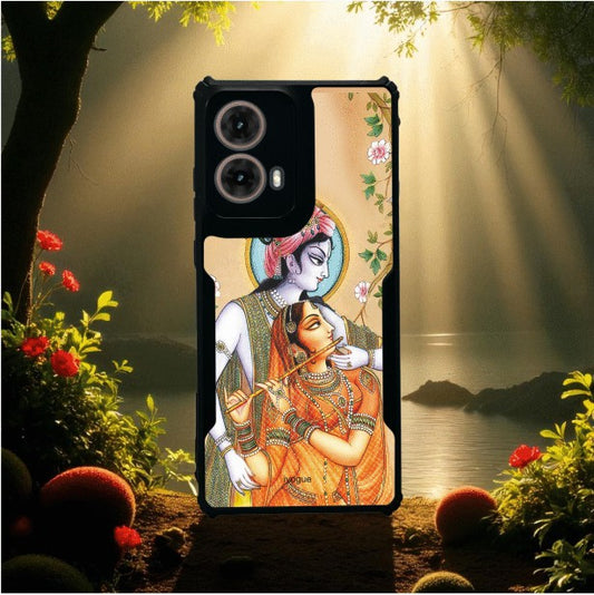 ivogue Radha Madhav Mobile Cover For Motorola G85