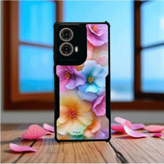 ivogue Bloom Bliss Mobile Cover For Motorola G85