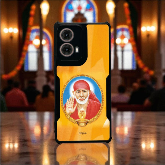 ivogue Sai Darshan Mobile Cover For Motorola G85
