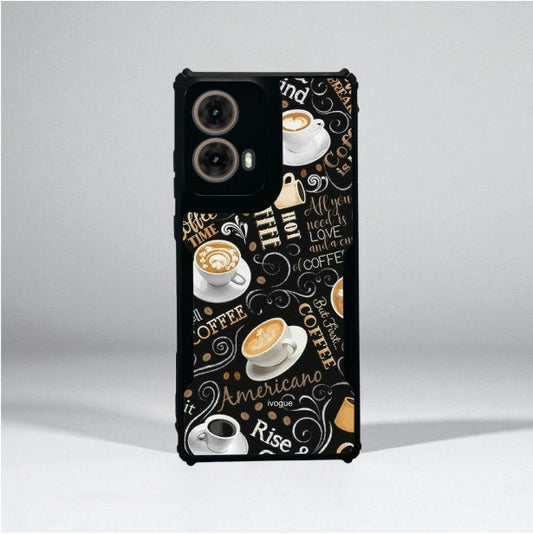 ivogue Coffee O’Clock Mobile Cover For Motorola G85