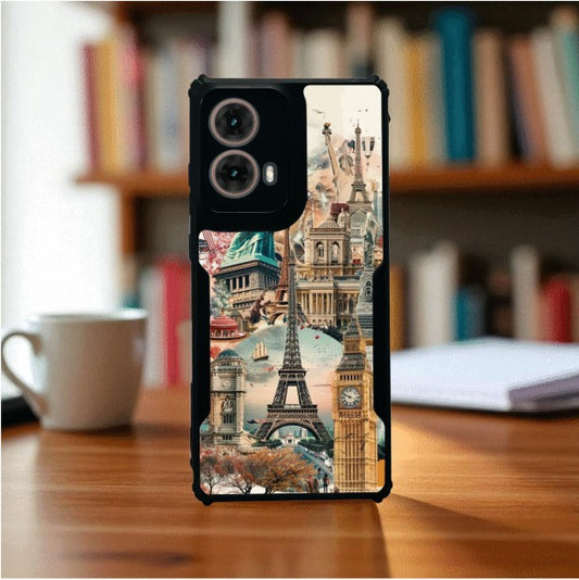 ivogue Travel Dreams Mobile Cover For Motorola G85