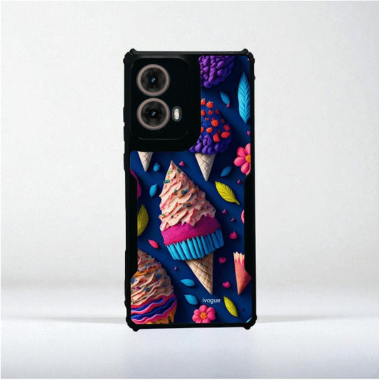 ivogue Cone of Colors Mobile Cover For Motorola G85