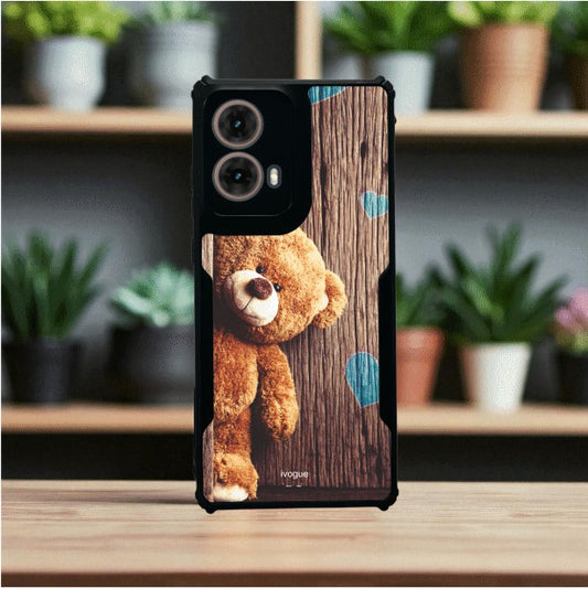 ivogue Teddy Love Mobile Cover For Motorola G85