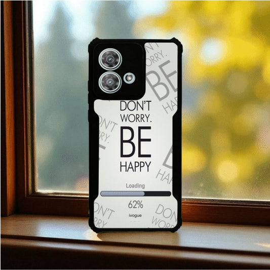 ivogue Be Happy Mobile Cover For Motorola Edge 40 Neo