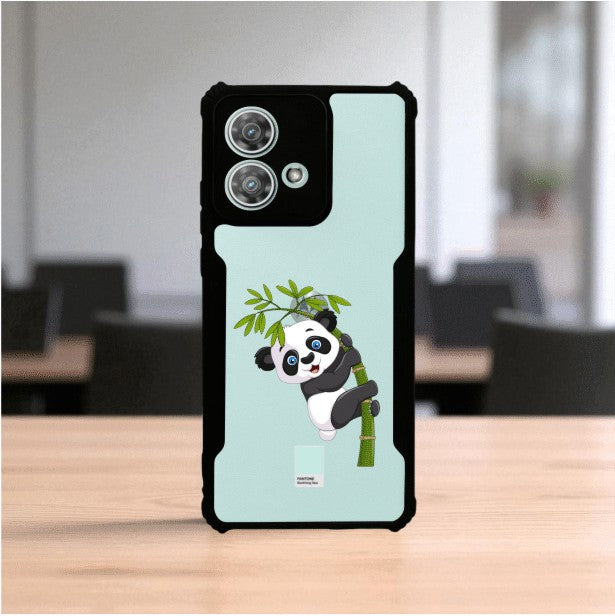 ivogue Panda and Tree Mobile Cover For Motorola Edge 40 Neo