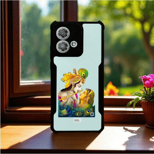 ivogue Radha Krishna Mobile Cover For Motorola Edge 40 Neo