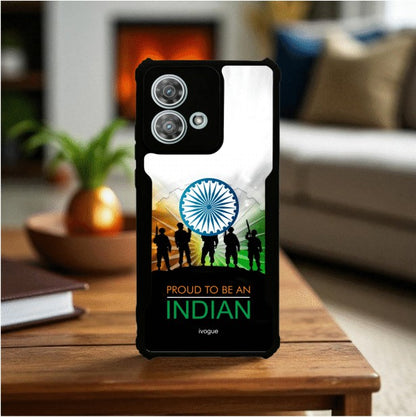 ivogue Proud to Be Indian Mobile Cover For Motorola Edge 40 Neo