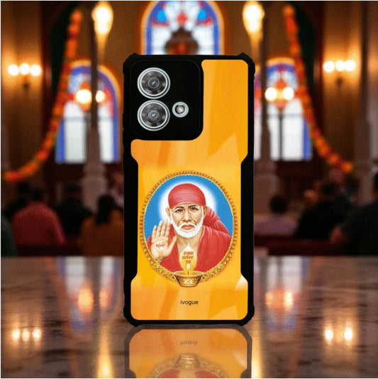 ivogue Sai Darshan Mobile Cover For Motorola Edge 40 Neo