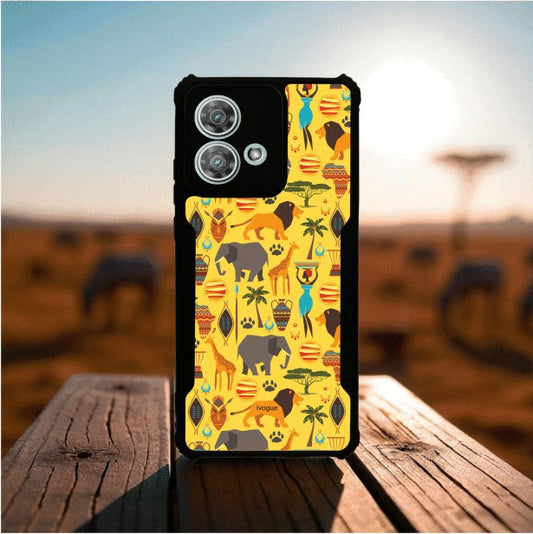 ivogue Safari Spirit Mobile Cover For Motorola Edge 40 Neo