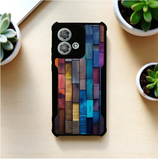 ivogue Timber Tones Mobile Cover For Motorola Edge 40 Neo