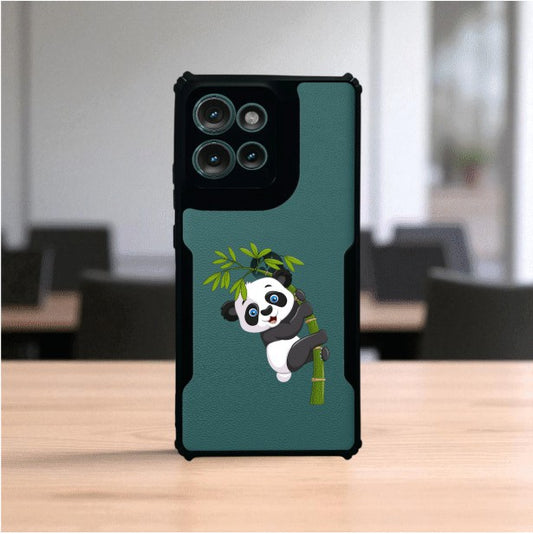 ivogue Panda and Tree Mobile Cover For Motorola Edge 50 Neo