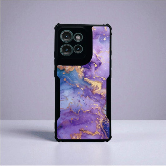 ivogue Lavender Luxe Mobile Cover For Motorola Edge 50 Neo
