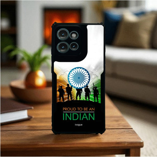 ivogue Proud to Be Indian Mobile Cover For Motorola Edge 50