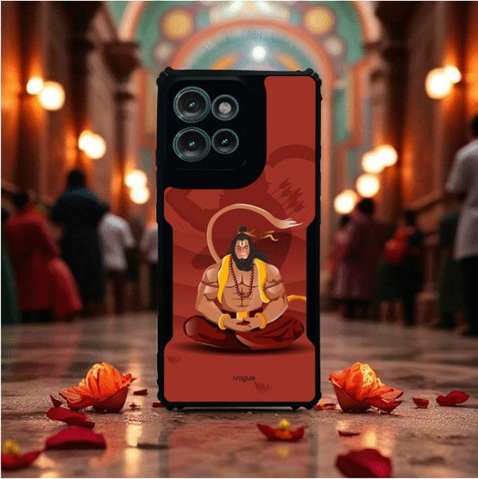 ivogue Veer Hanuman Mobile Cover For Motorola Edge 50