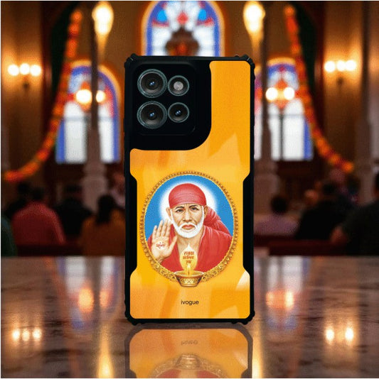 ivogue Sai Darshan Mobile Cover For Motorola Edge 50 Neo