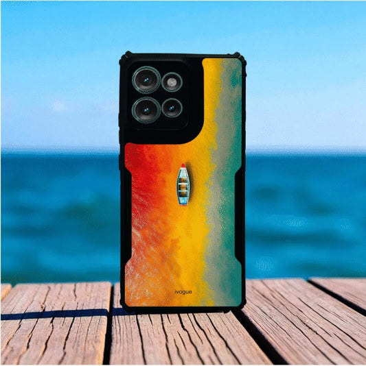ivogue Boat Mobile Cover For Motorola Edge 50