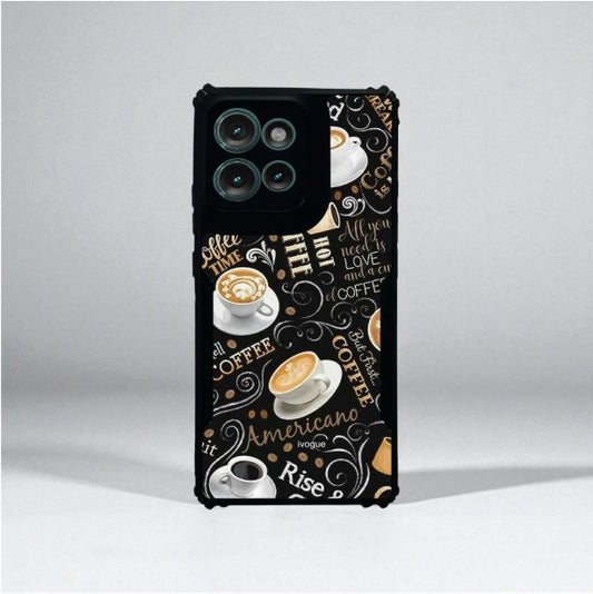 ivogue Coffee O’Clock Mobile Cover For Motorola Edge 50