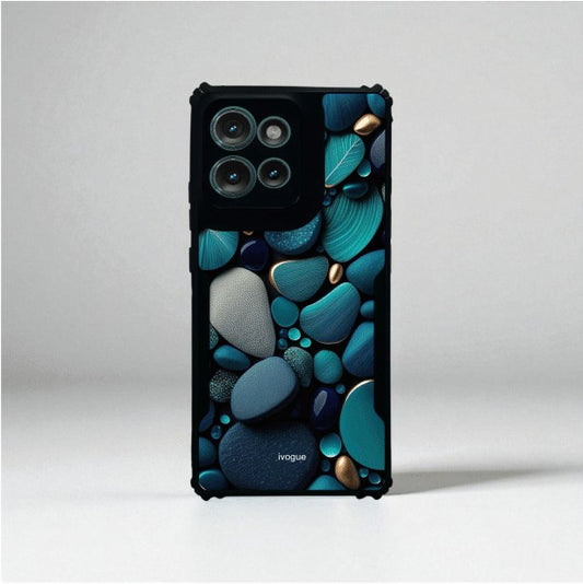 ivogue Ocean Pebbles Mobile Cover For Motorola Edge 50