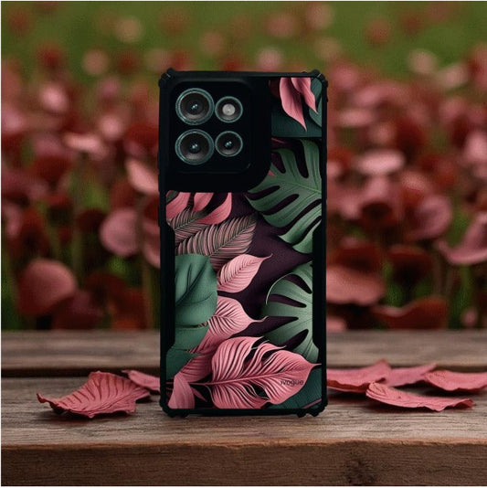 ivogue Dusky Palm Mobile Cover For Motorola Edge 50