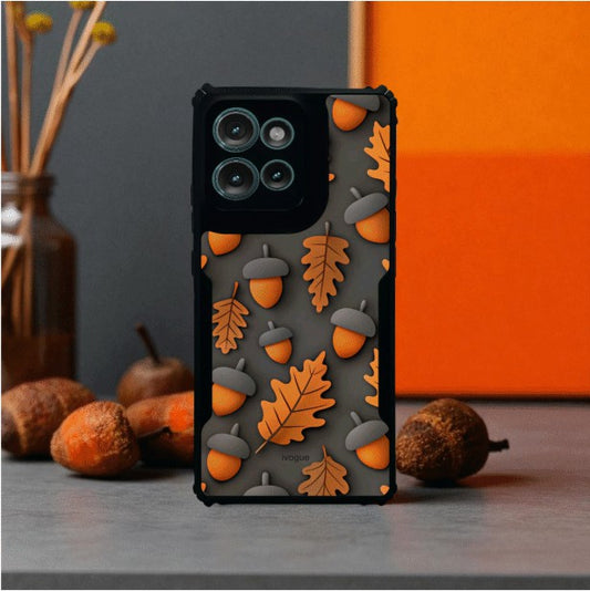 ivogue Oak & Acorn Mobile Cover For Motorola Edge 50 Neo