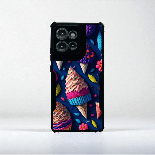 ivogue Cone of Colors Mobile Cover For Motorola Edge 50 Neo