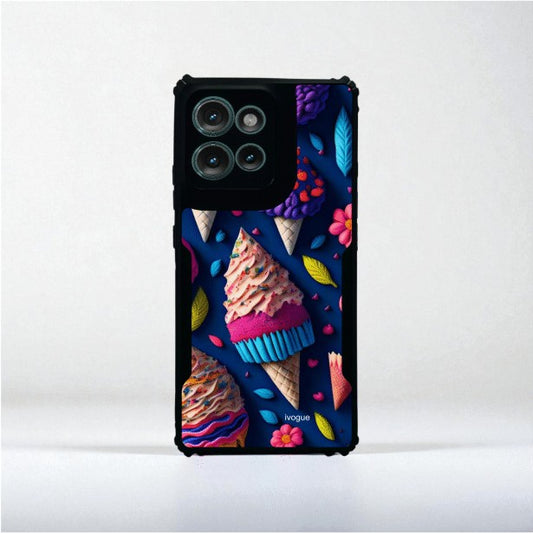 ivogue Cone of Colors Mobile Cover For Motorola Edge 50