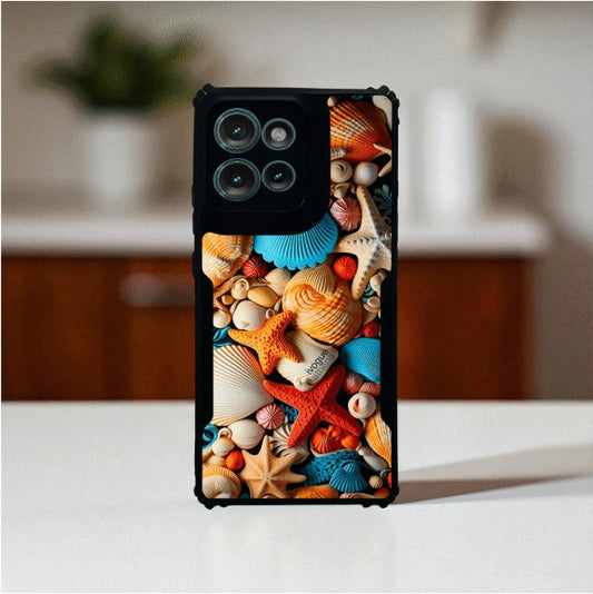 ivogue Coral Cove Mobile Cover For Motorola Edge 50 Neo