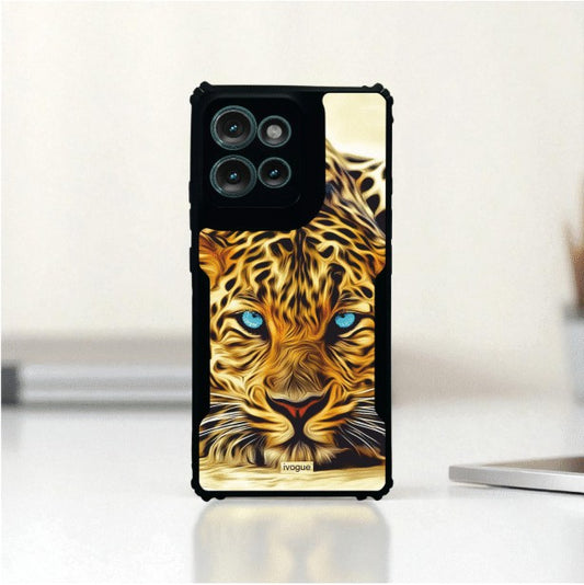 ivogue Jaguar Mobile Cover For Motorola Edge 50 Neo