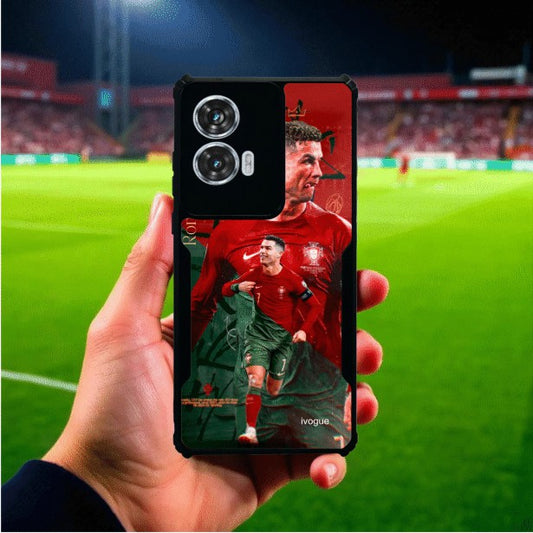 ivogue Ronaldo Mobile Cover For Motorola Edge 50 Fusion