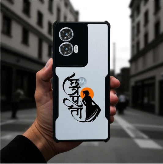 ivogue Shivaji Maharaj Mobile Cover For Motorola Edge 50 Fusion