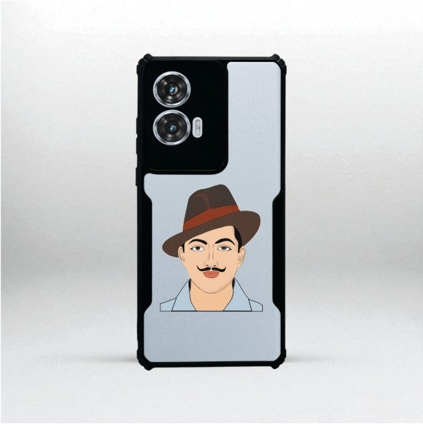 ivogue Bhagat Singh Mobile Cover For Motorola Edge 50 Fusion
