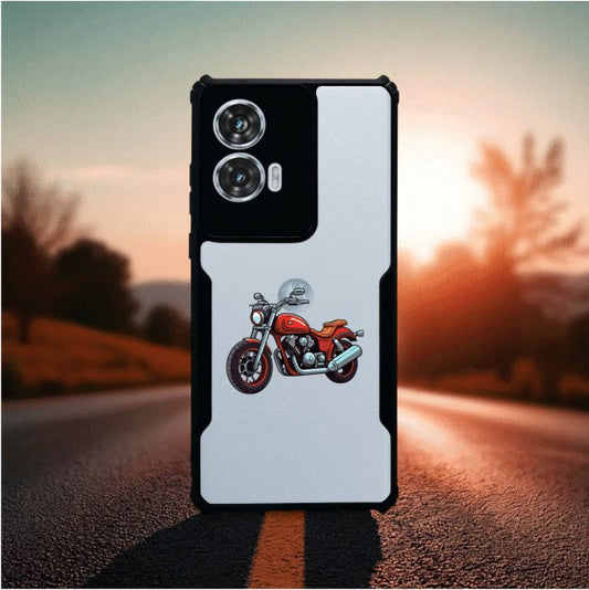 ivogue Bike Mobile Cover For Motorola Edge 50 Fusion