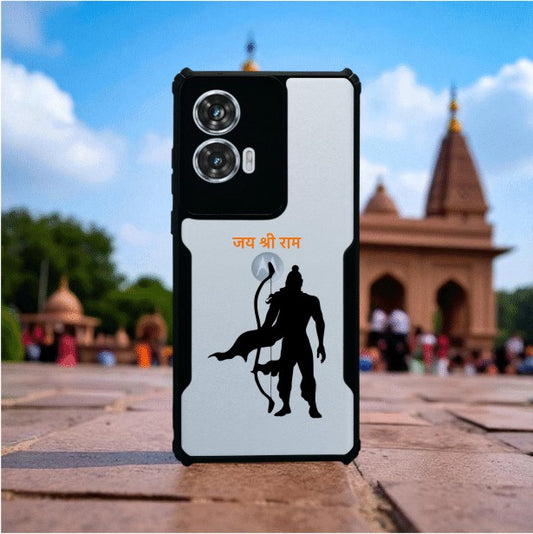 ivogue Jai Shree Ram Mobile Cover For Motorola Edge 50 Fusion