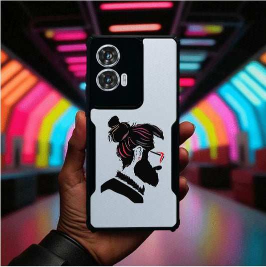 ivogue Men's Style Mobile Cover For Motorola Edge 50 Fusion